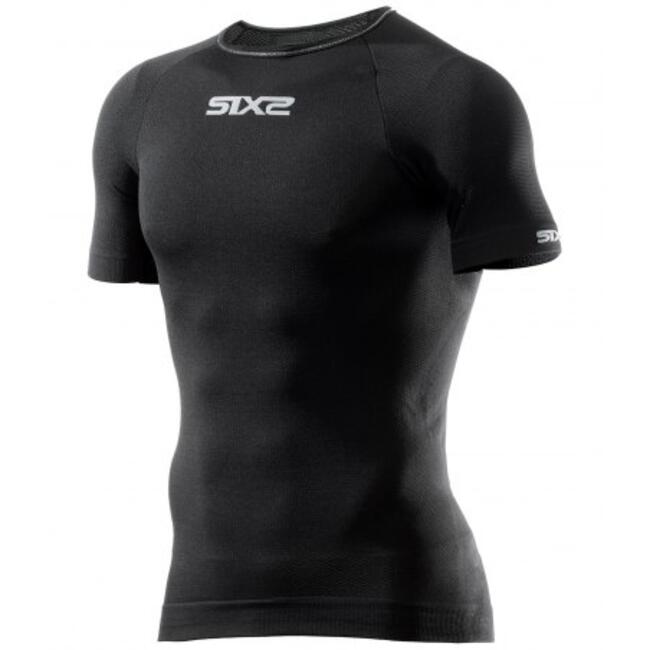 Six2 Maglia Termica Moto All Black Unisex